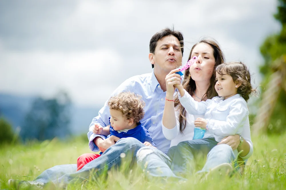 La importancia de una sesión en familia
