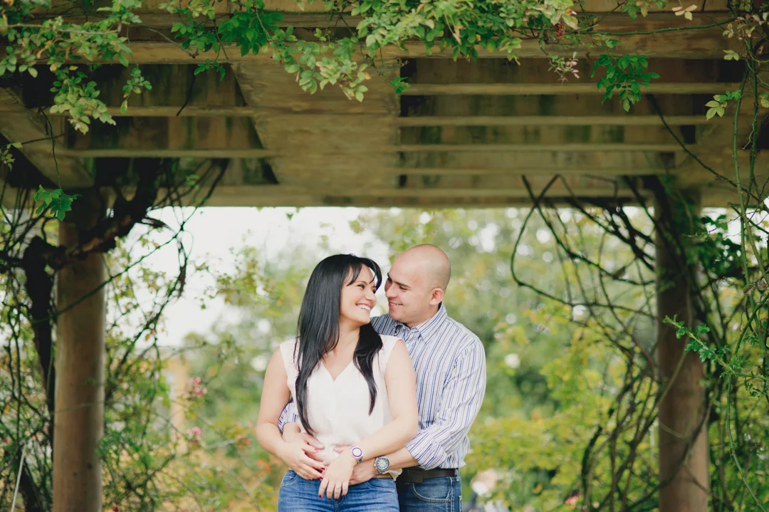 Isabel y Leonardo E-session - Jardín Botanico