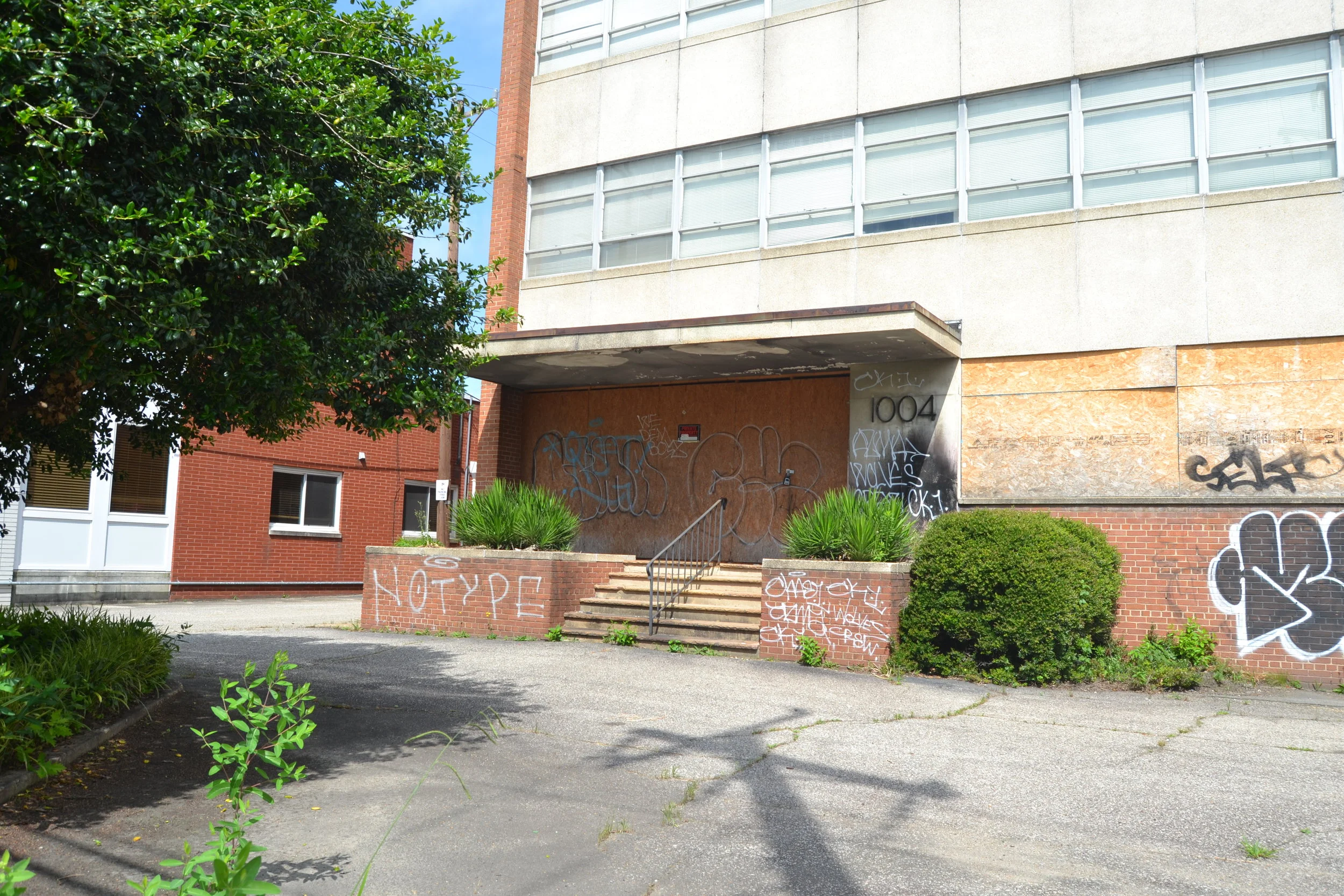 Before Front Entrance