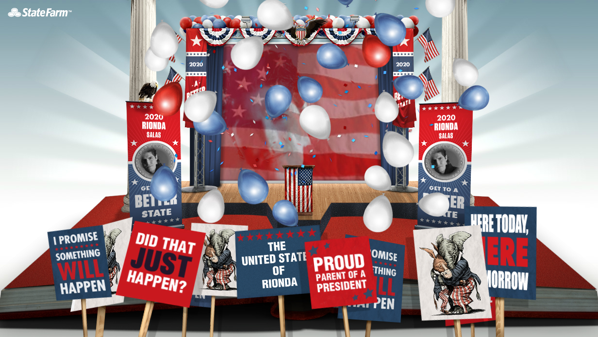 Part 3 Presidential Run: Changed based on your political allegiance.