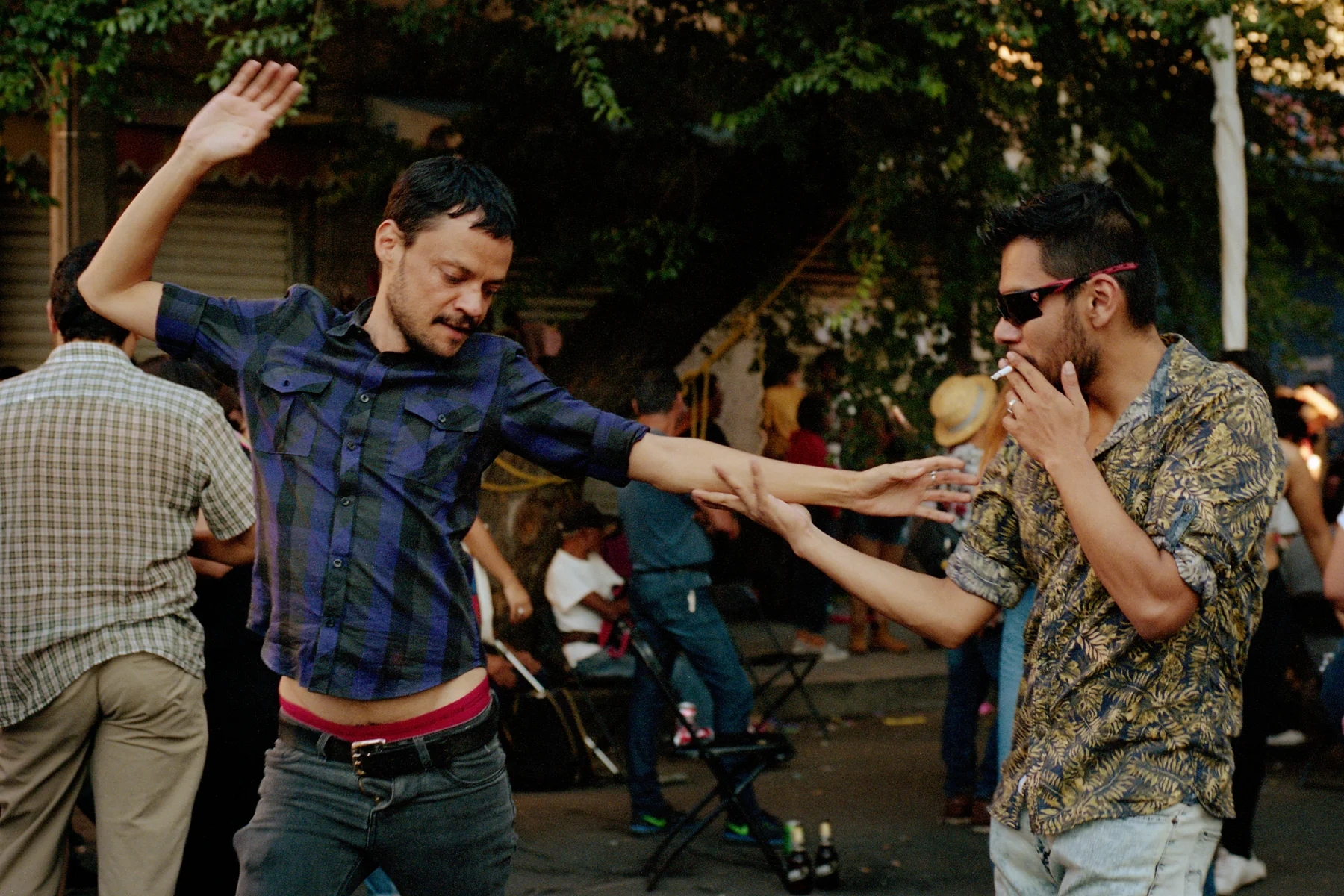 June 9, 2019 - Mexico City, Mexico: Dancing at Cañita Fest. (Mallika Vora)