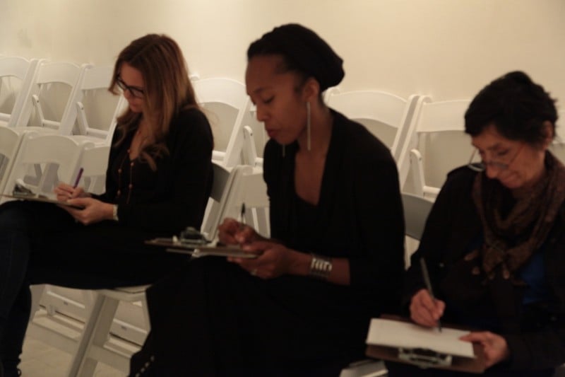 Melanie Van-Allen, Francesca Harper, and Elisa Monte; By:Ian M.