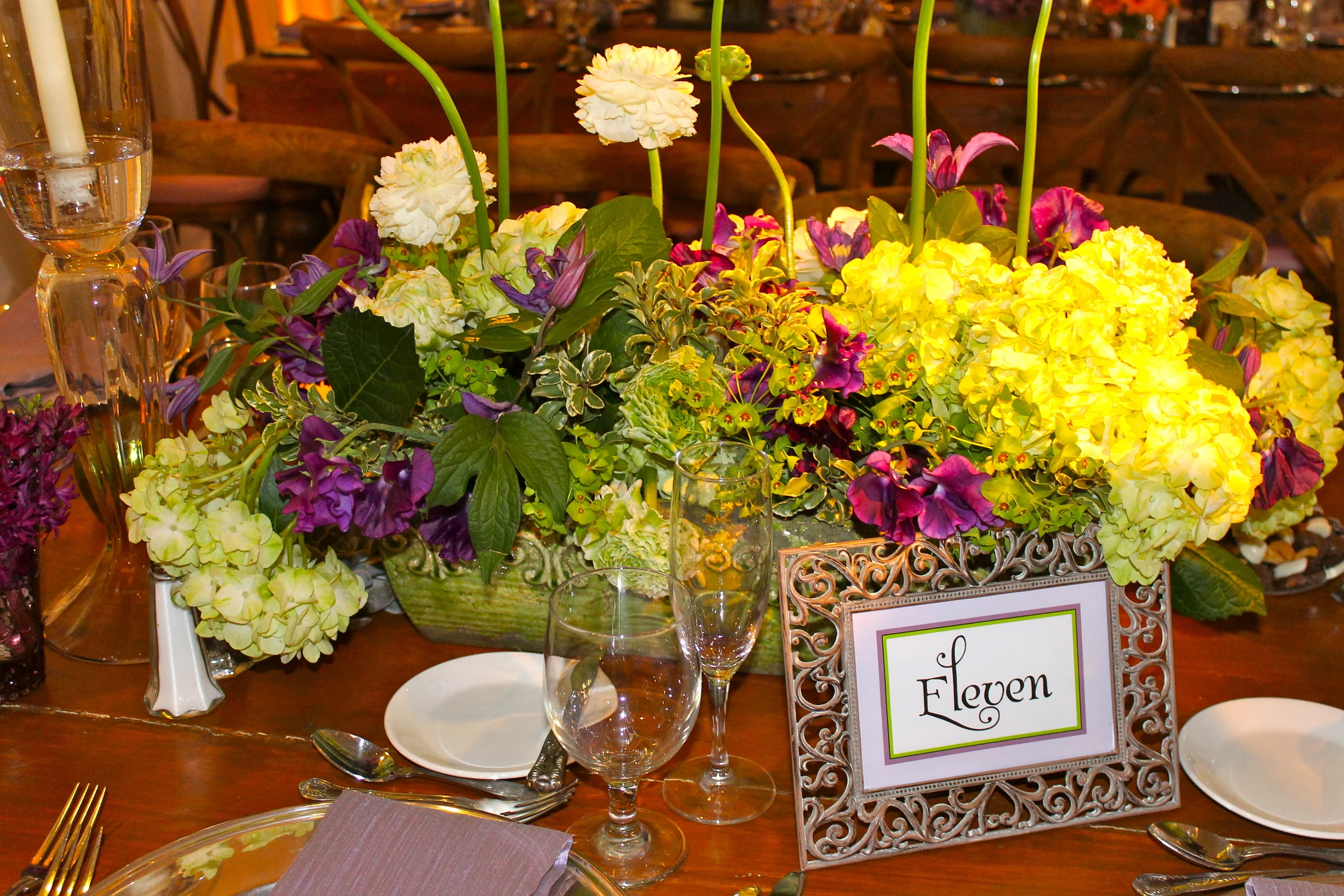 Table Numbers styled