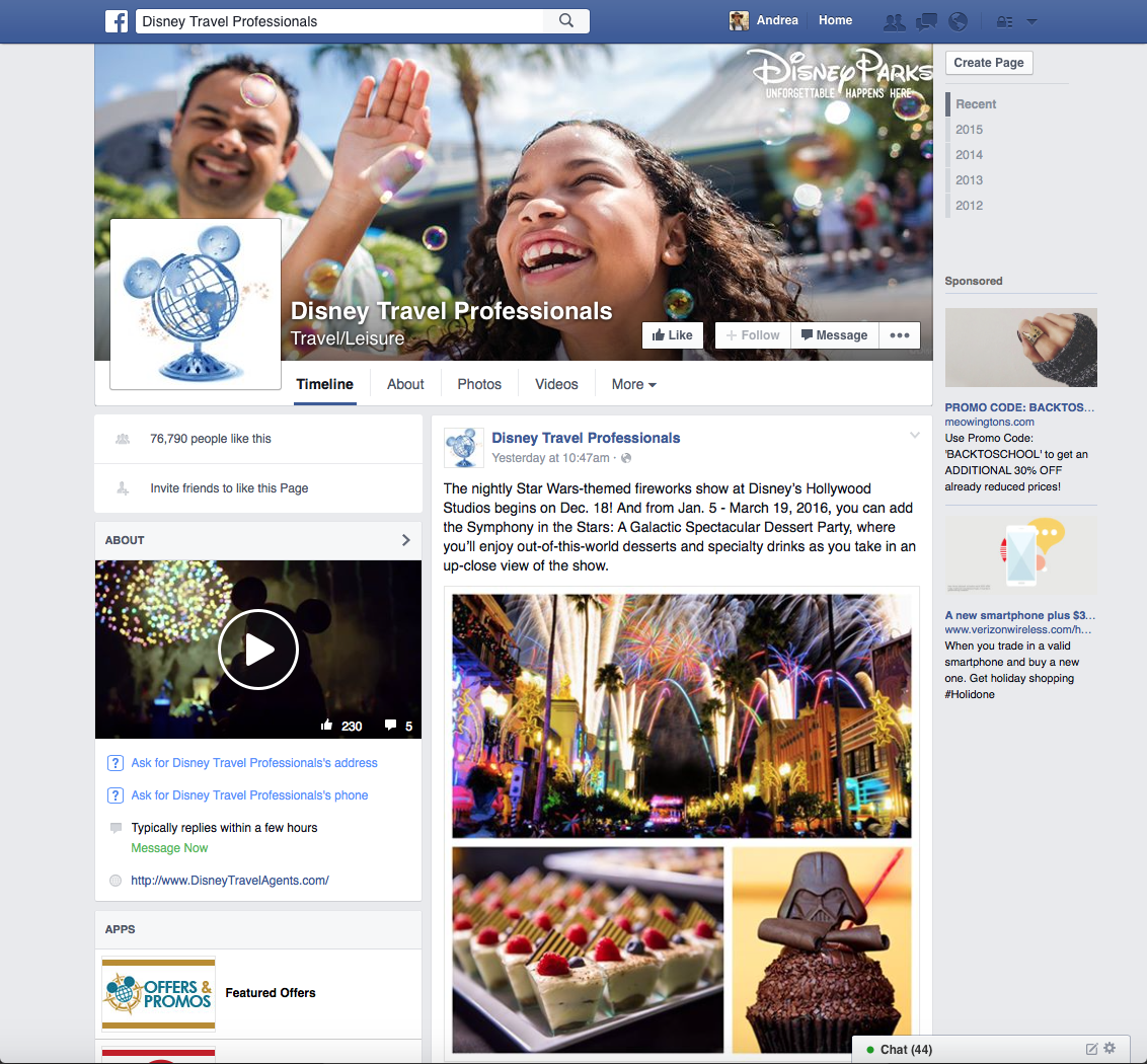 Unforgettable Happens Here: Facebook Cover Photo