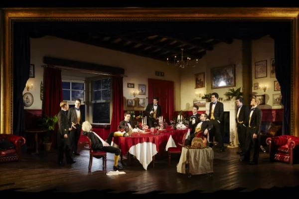 POSH by Laura Wade, a Nottingham Playhouse and Salisbury Playhouse co-production, 2015. Photograph by Richard Lakos
