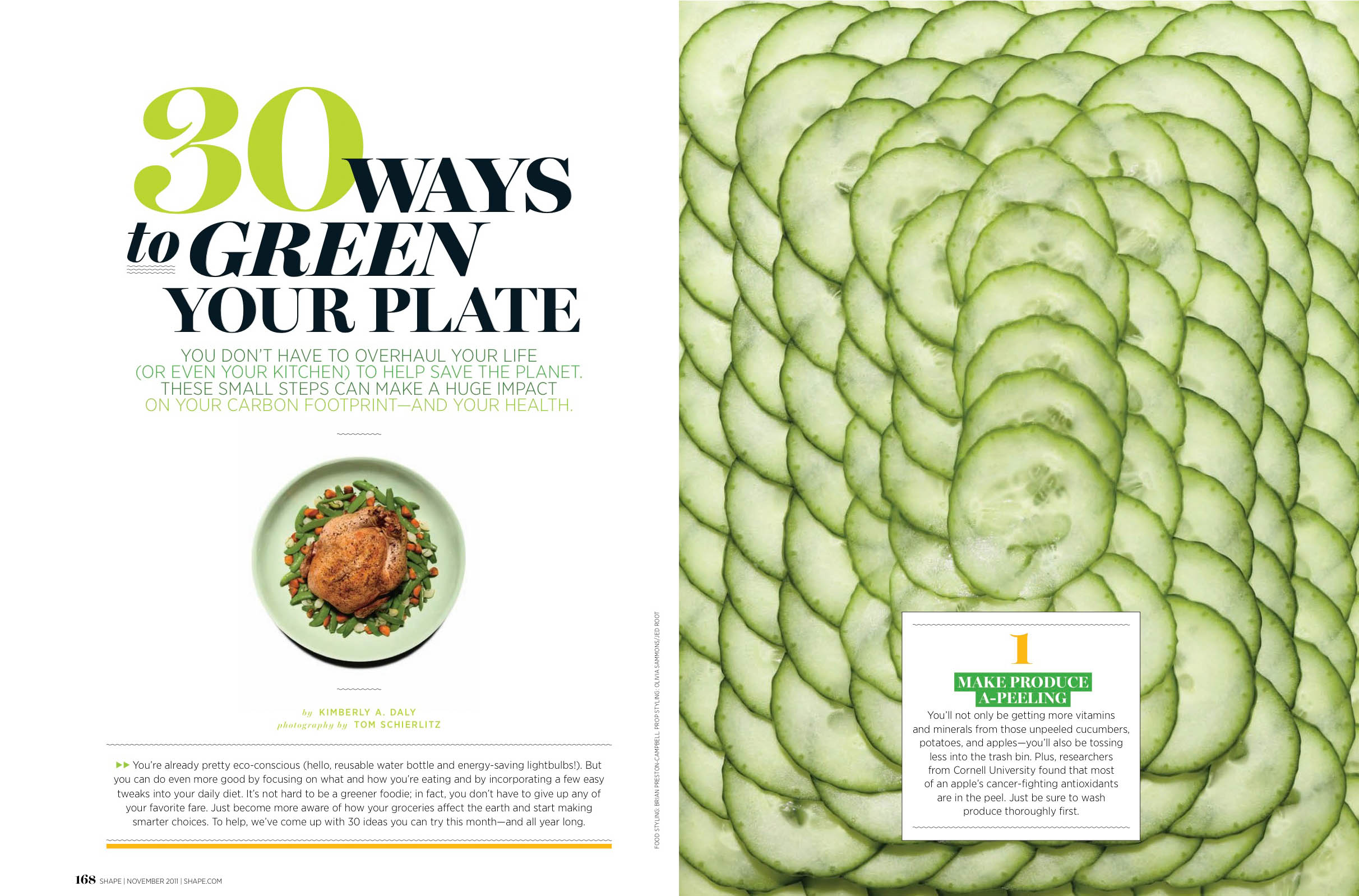 30 Ways to Green Your Plate, November 2011