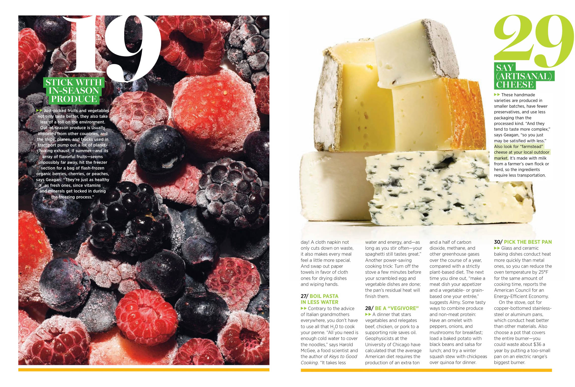 30 Ways to Green Your Plate, November 2011
