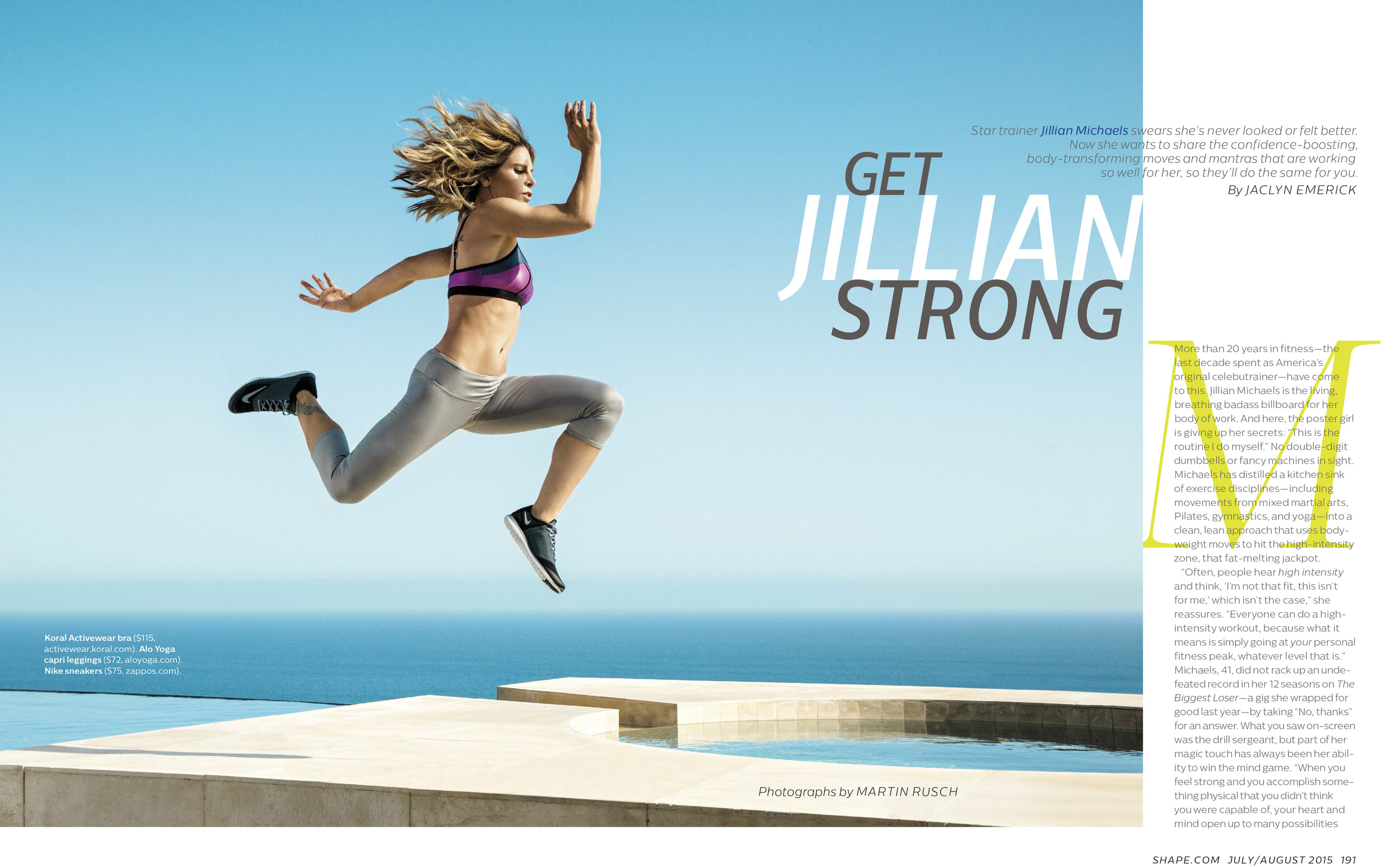 Jillian Michaels, July 2015