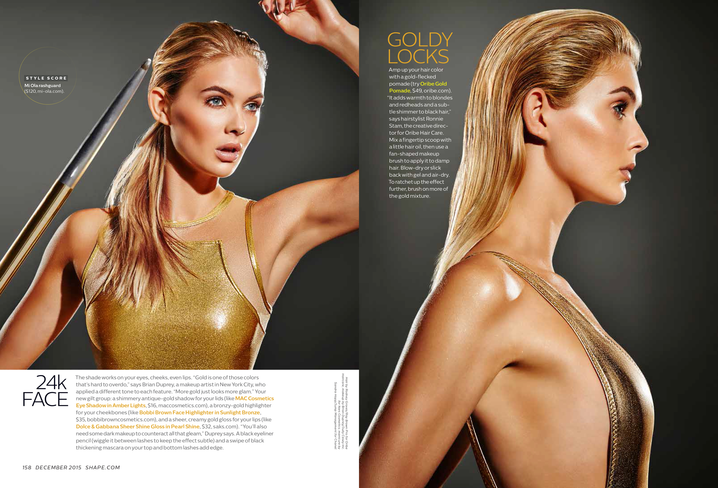 Go For Gold, December 2015