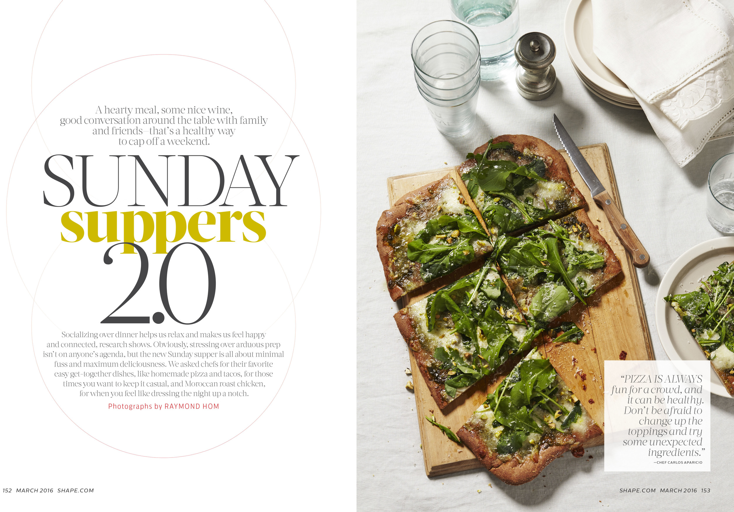 Sunday Suppers 2.0, March 2016