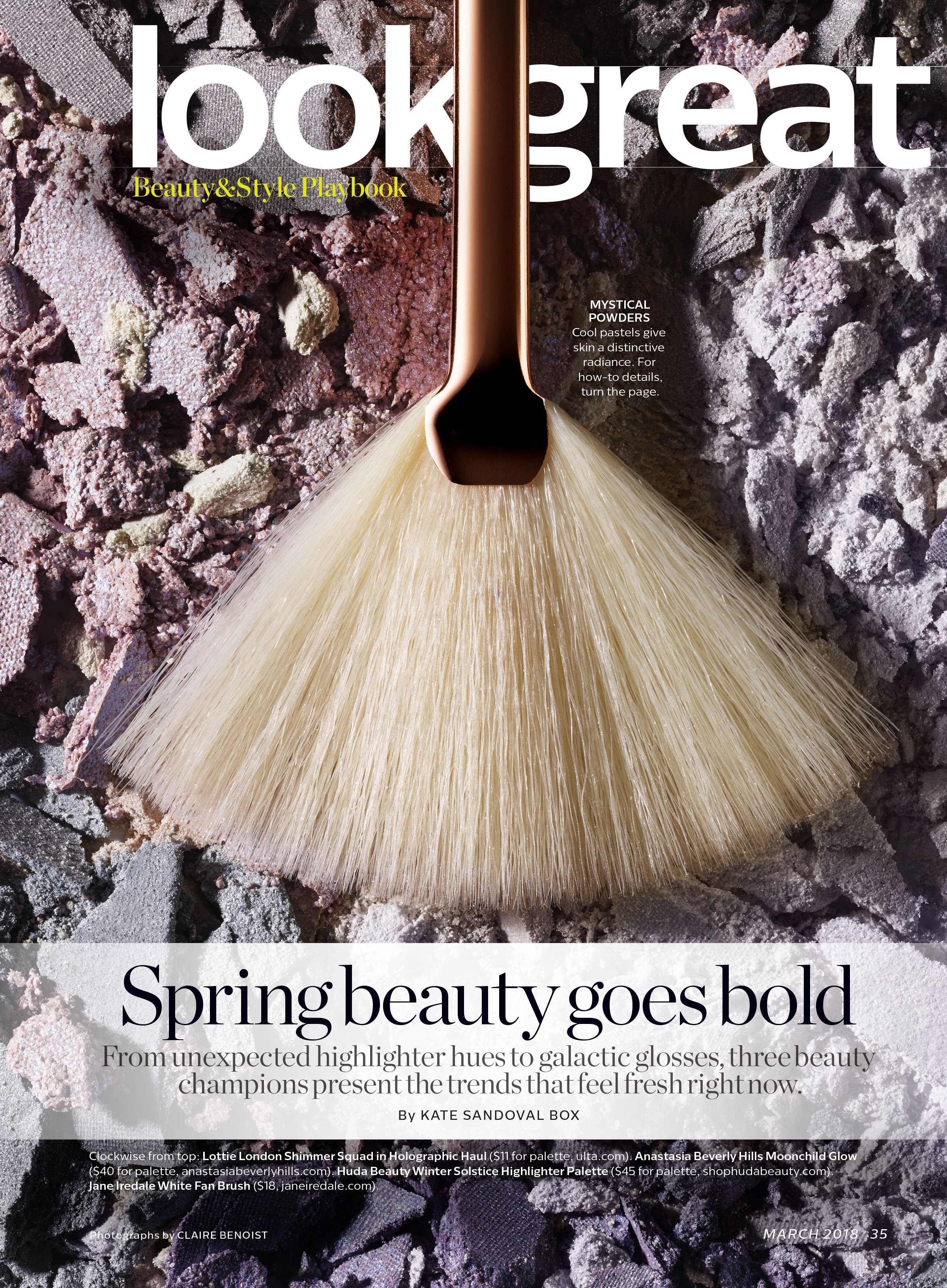 Spring Beauty Goes Bold, March 2018