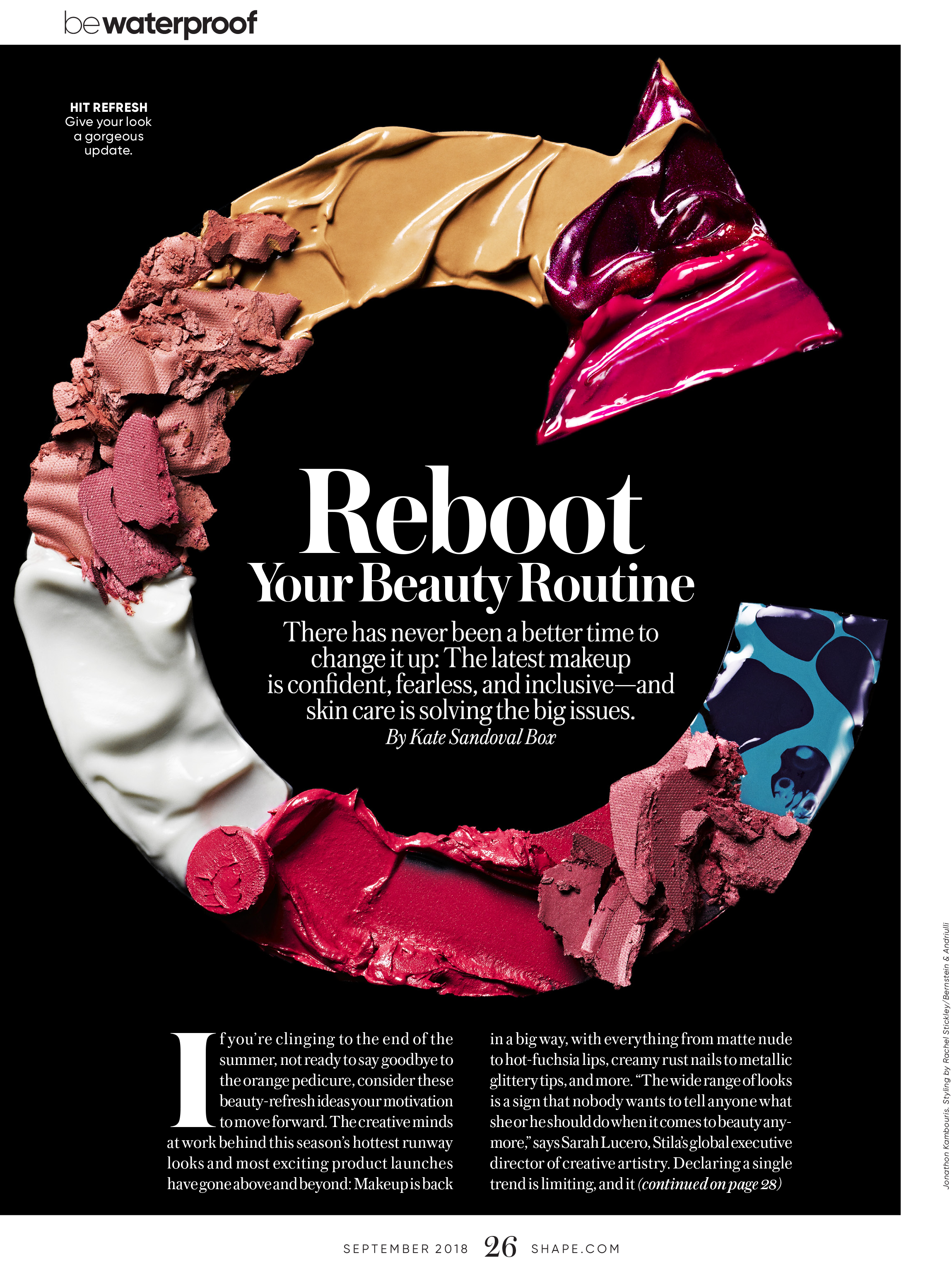 Reboot Your Beauty Routine, September 2018