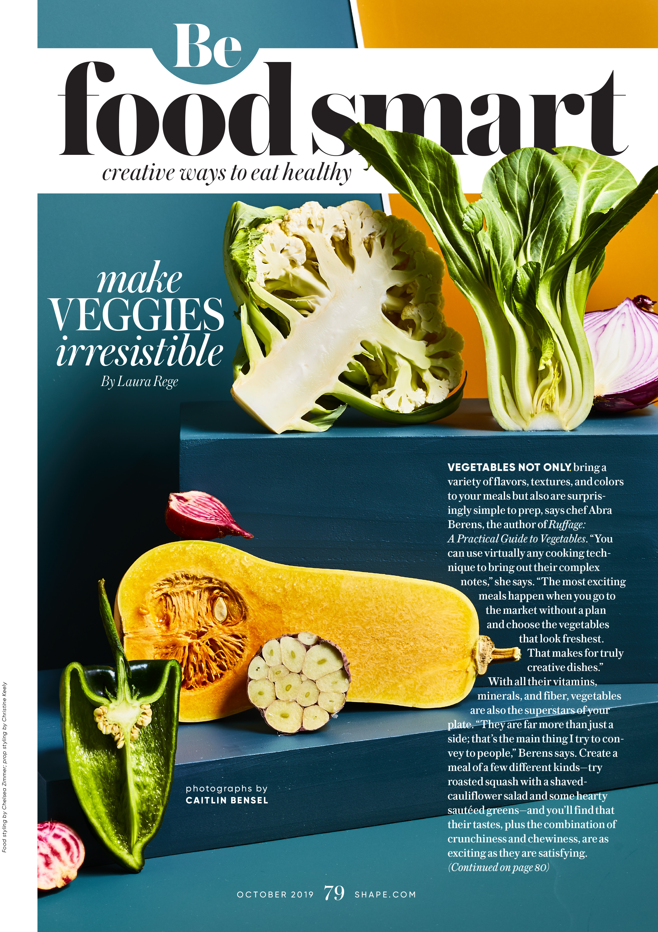 Make Veggies Irresistible, October 2019