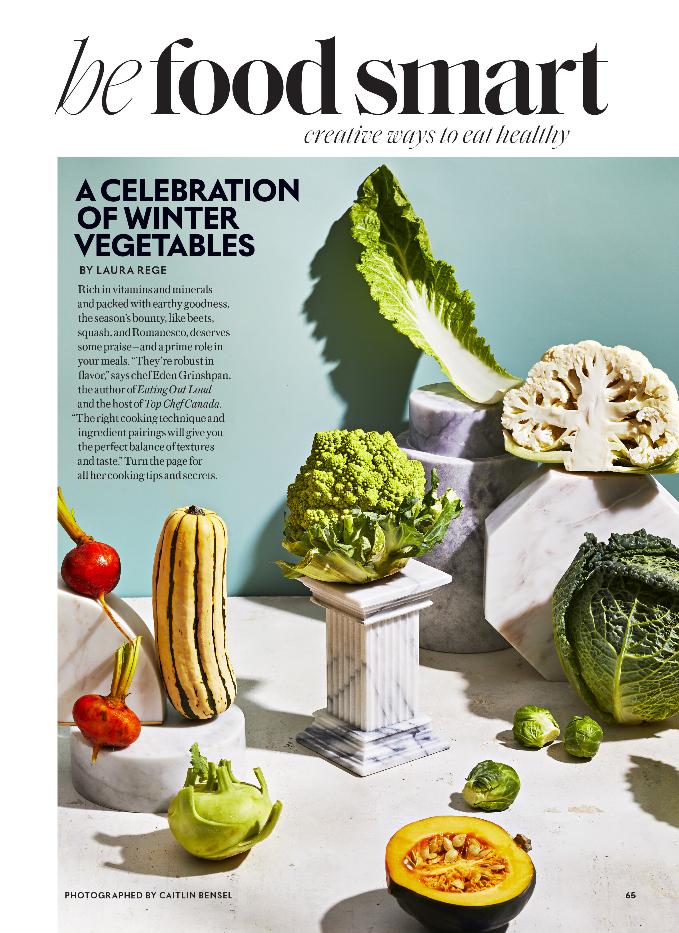 A Celebration Of Winter Vegetables, January 2021