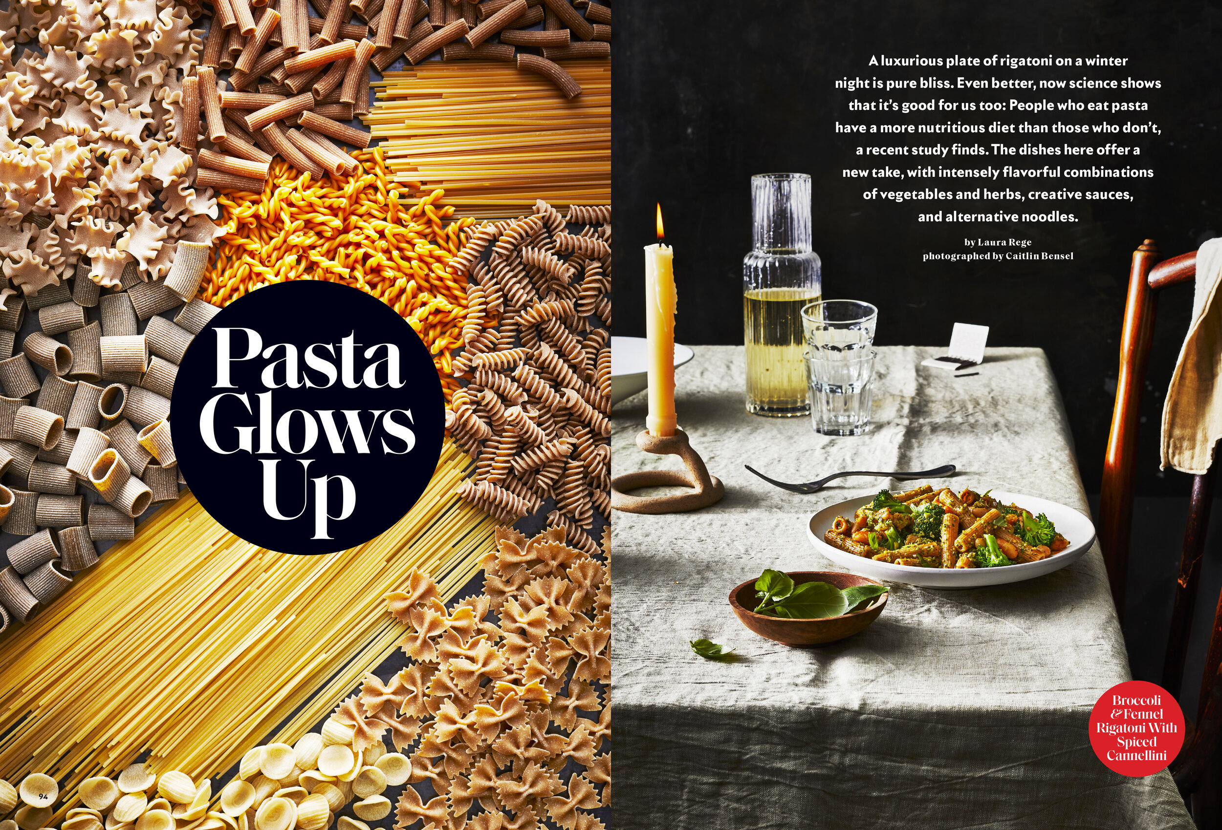 Pasta Glows Up, March 2021