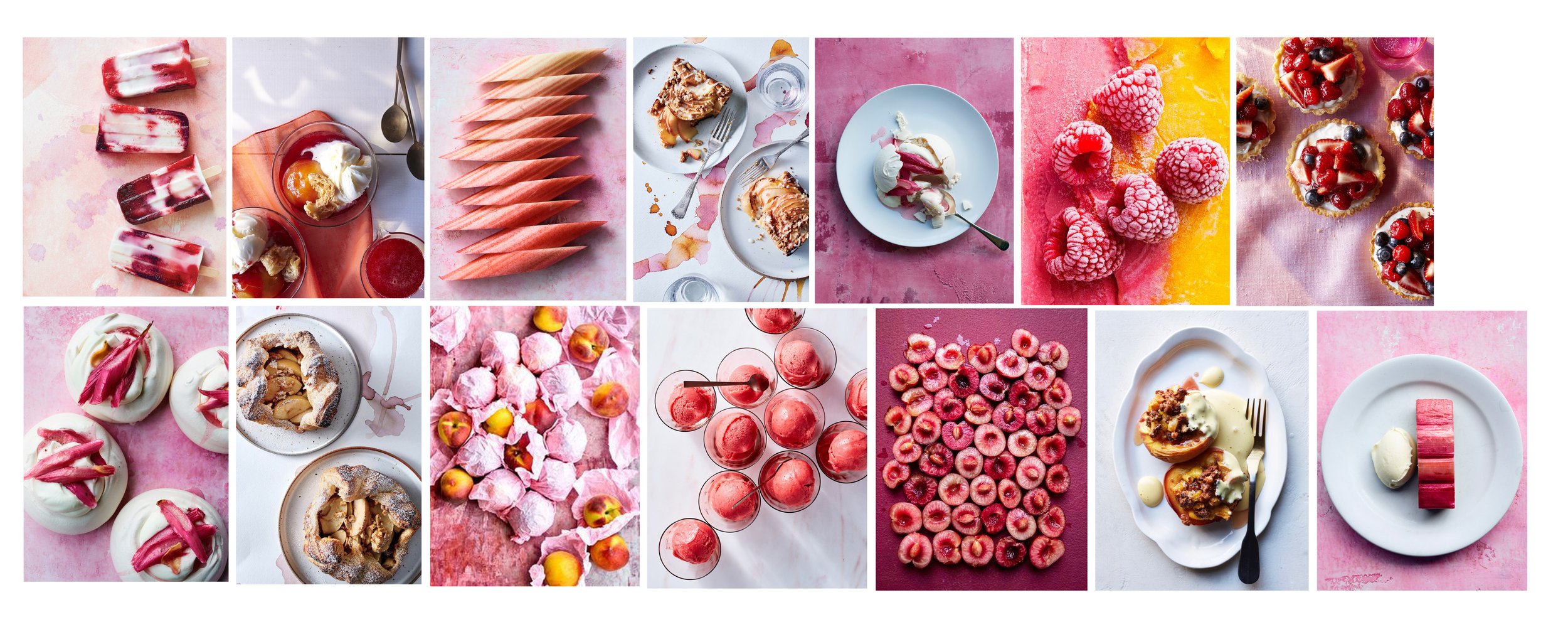 Moodboard: Food Feature- Sweet Tastes of Summer 
