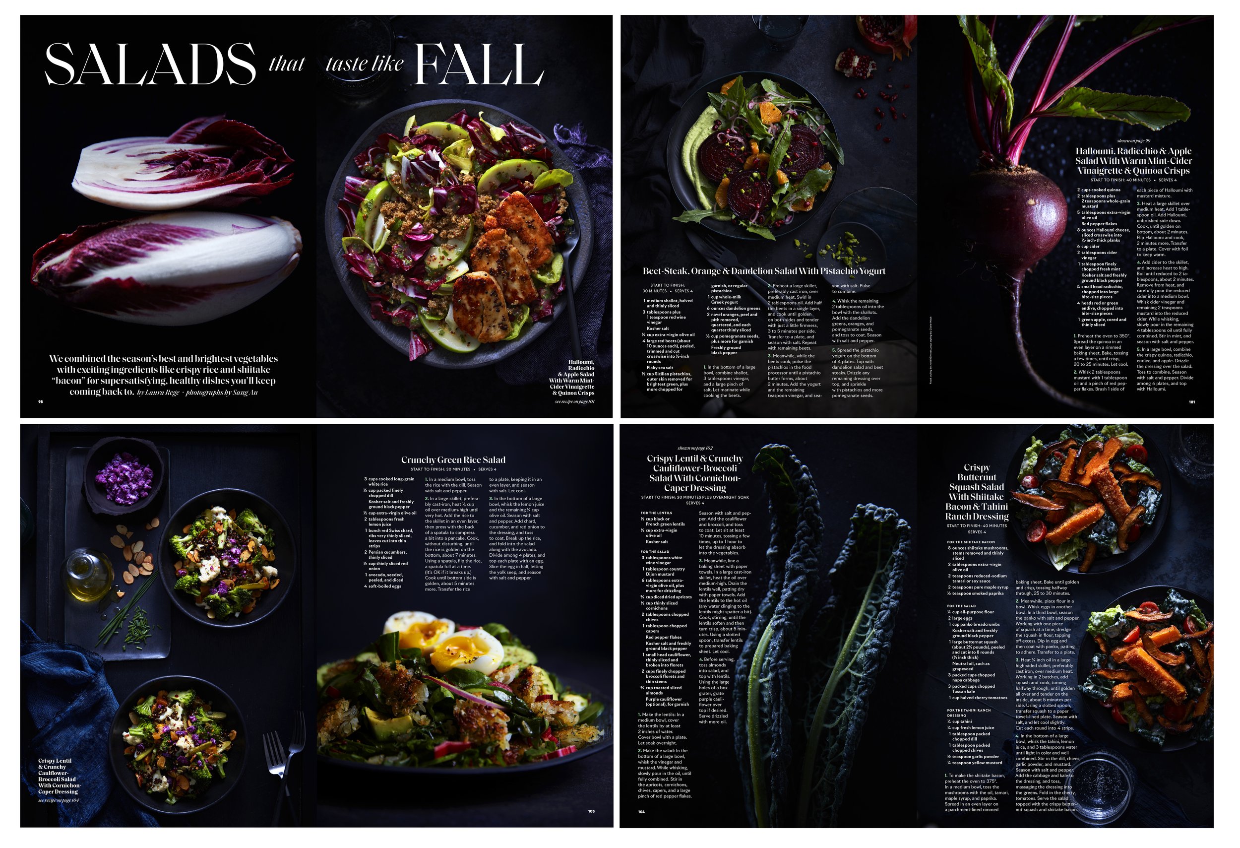 Final Photos and Layout: Food Feature- Fall Salads That Taste Like Fall