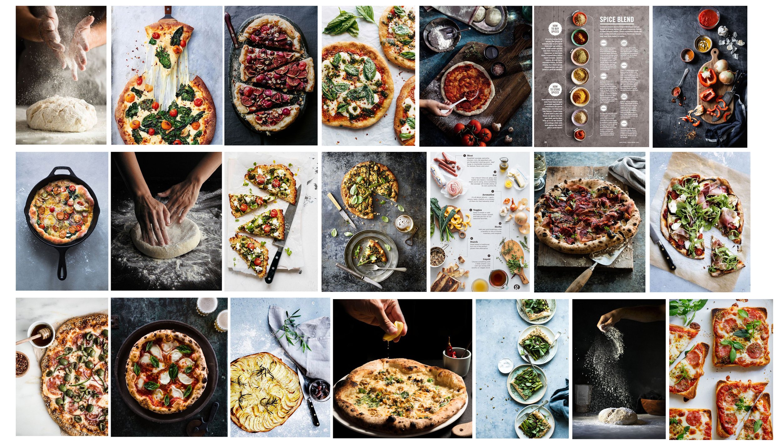 Moodboard: Food Feature- A Healthy Take On Pizza
