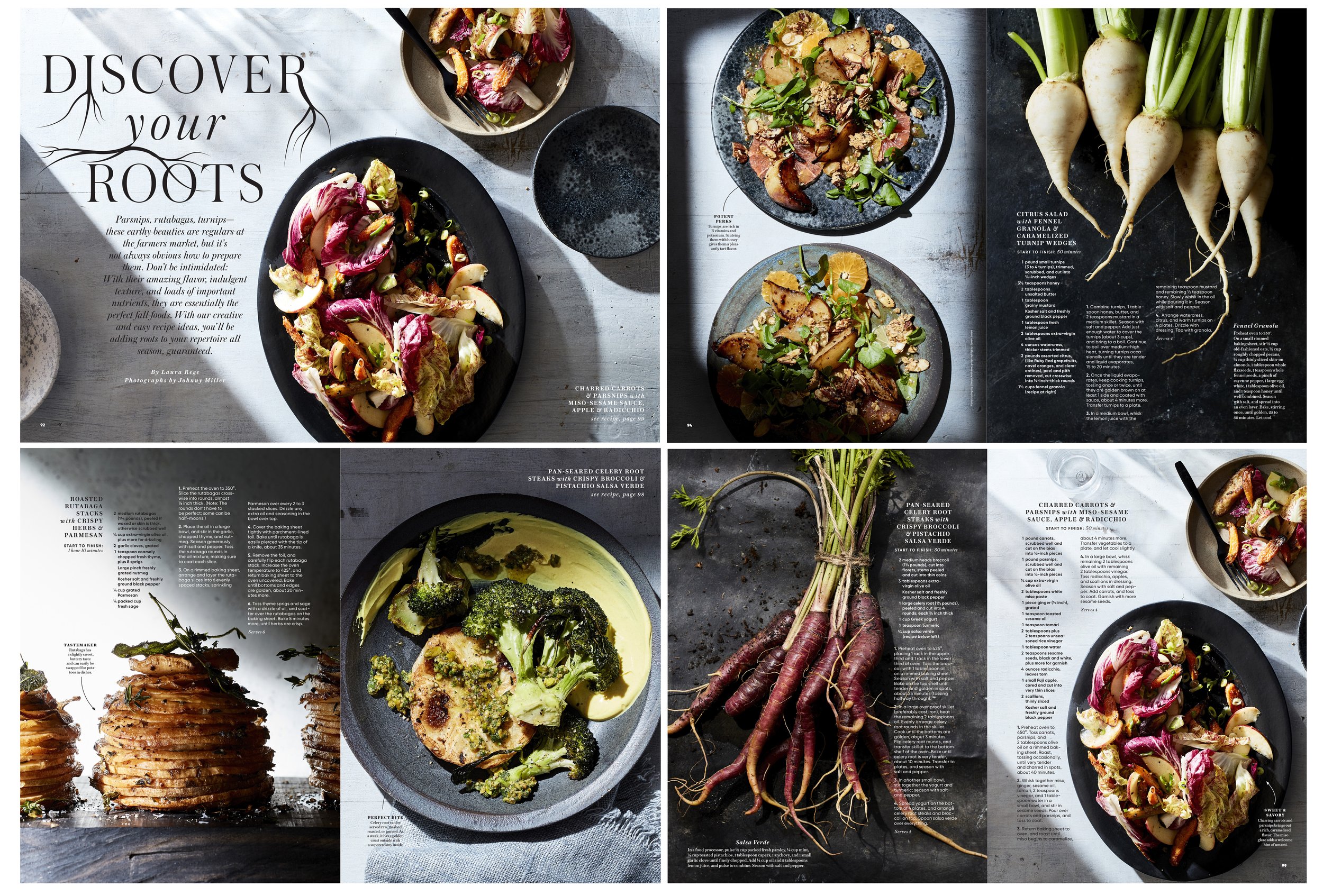 Final Photos and Layout: Food Feature- Discover Your Roots