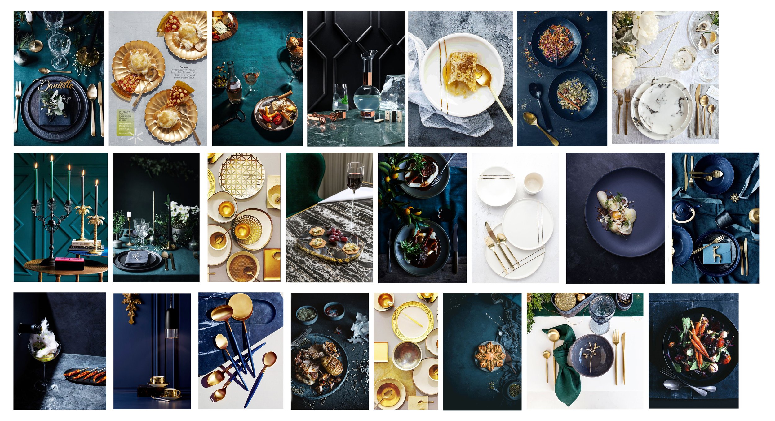 Moodboard: Food Feature- Home For The Holidays