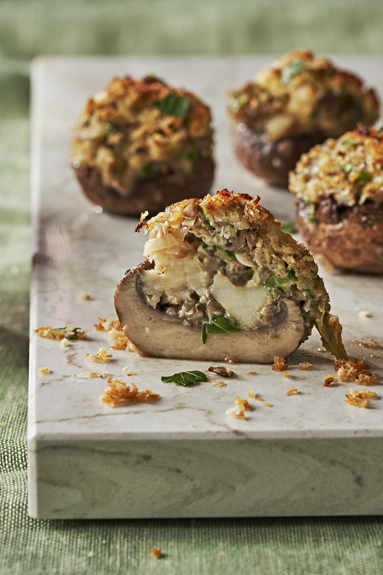 Crab Stuffed Mushroom