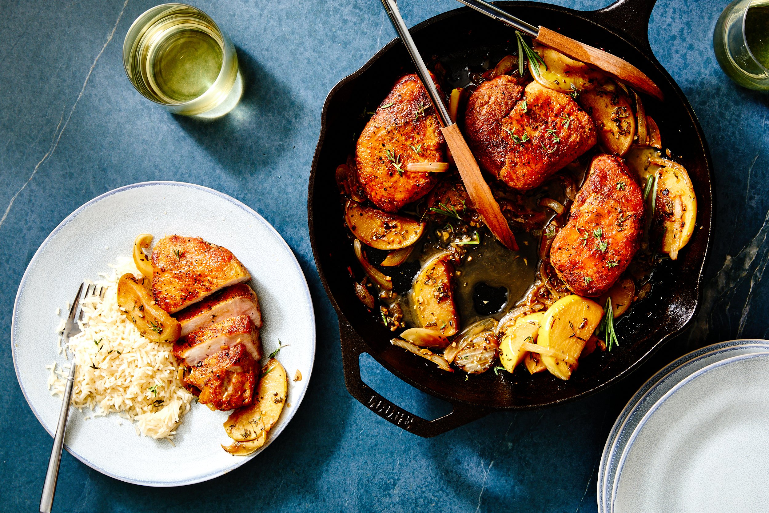 Pork Chops with Apples