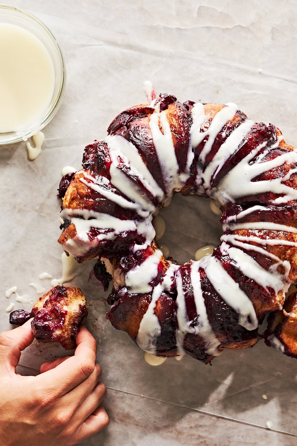 Blueberry Monkey Bread