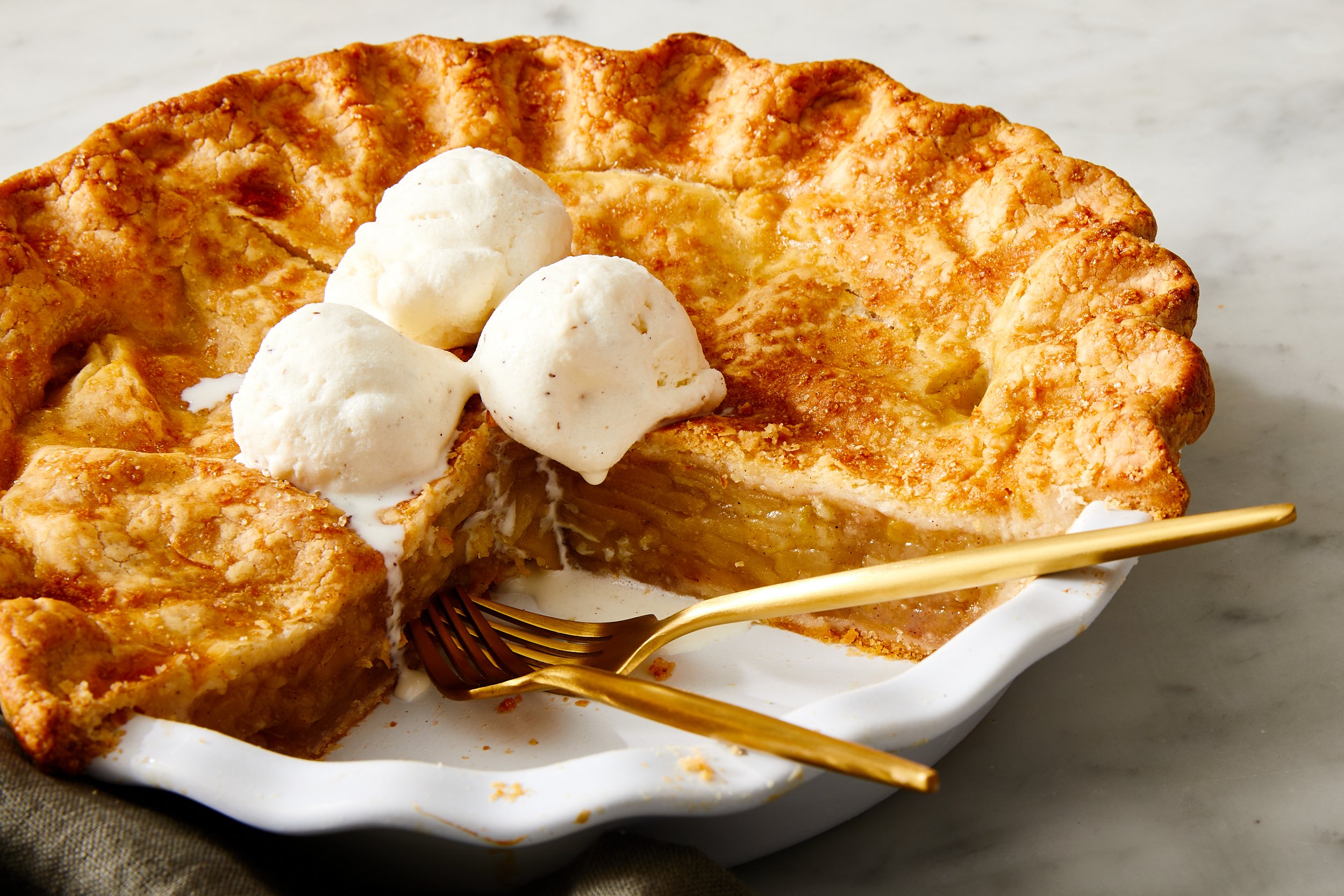 Gluten-Free Apple Pie a la Mode