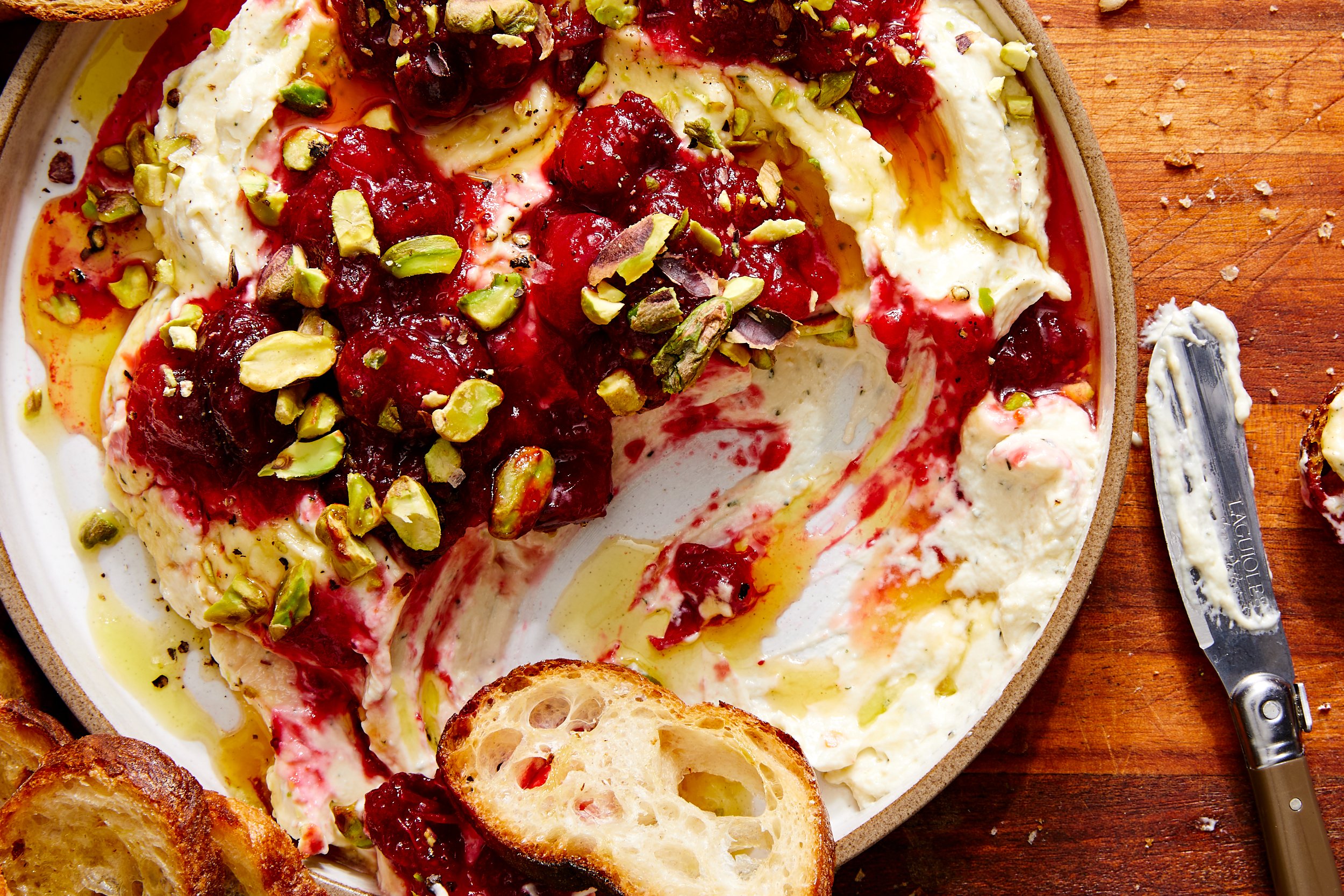 Cranberry Whipped Feta Dip