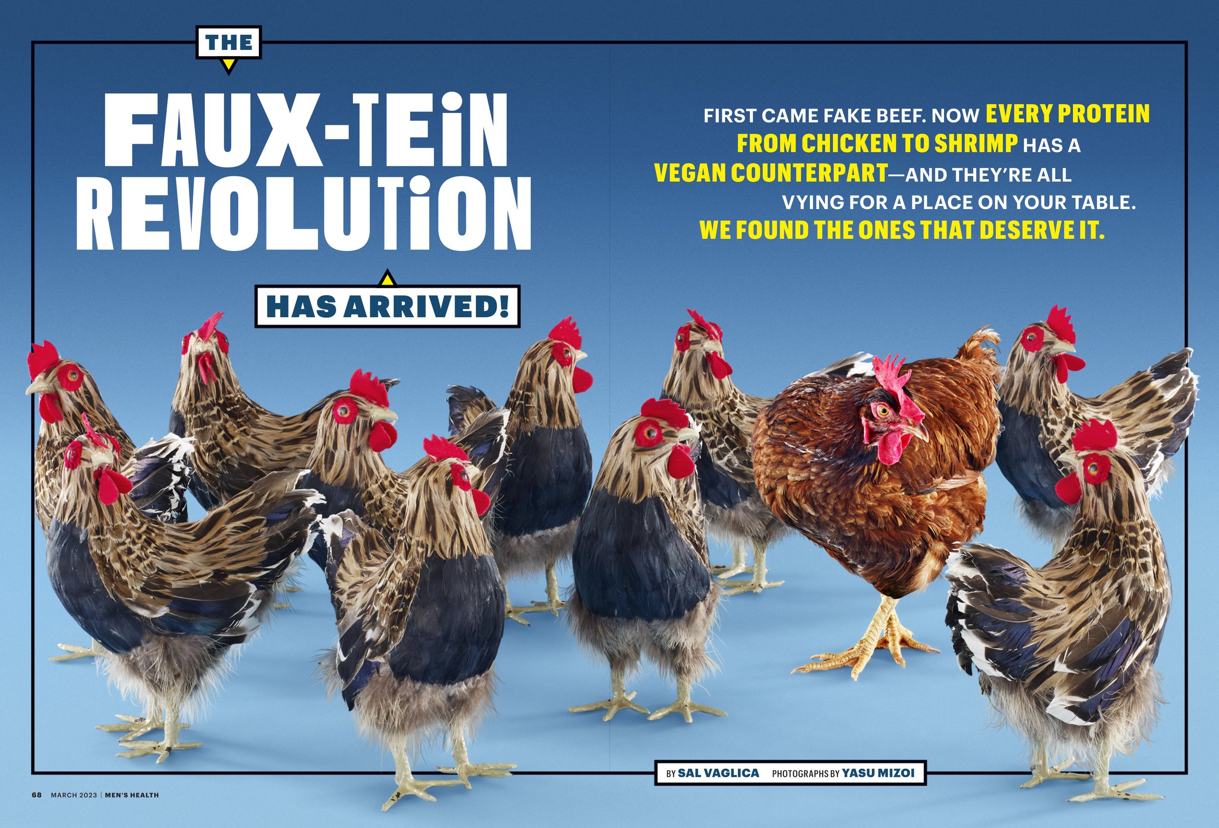 The Faux-tein Revolution Has Arrived!, Men's Health Magazine, March 2023