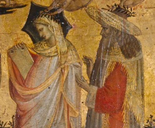 Giovanni dal Ponte, Seven Liberal Arts, detail: Pythagoras and arithmetic , The Prado Museum