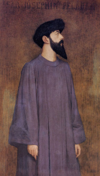Portrait of Pélad an , Alexandre Séon, 1891, musée des beaux-arts de Lyon.