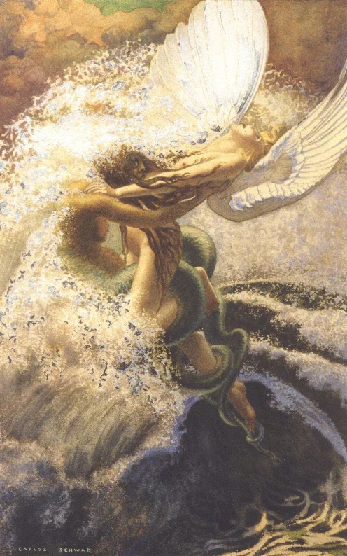 Carlos Schwabe, Spleen and Ideal , 1907