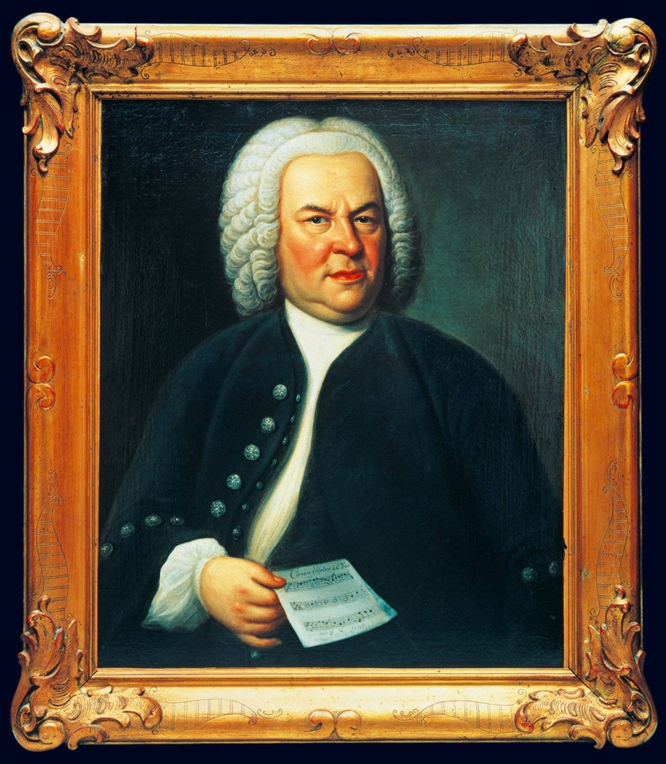 Elias Gottlob Haussmann, Portrait of J.S. Bach, 1748, Bach-Archiv Leipzig.