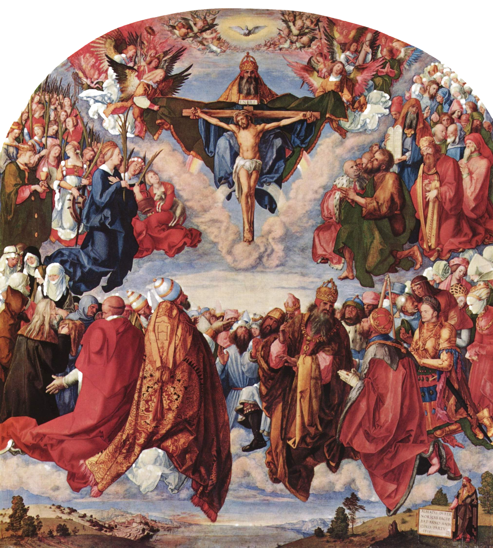 Adoration of the Trinity (Landauer Altarpiece)