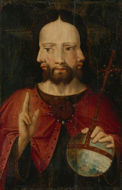 Christ with Three Faces (The Trinity)