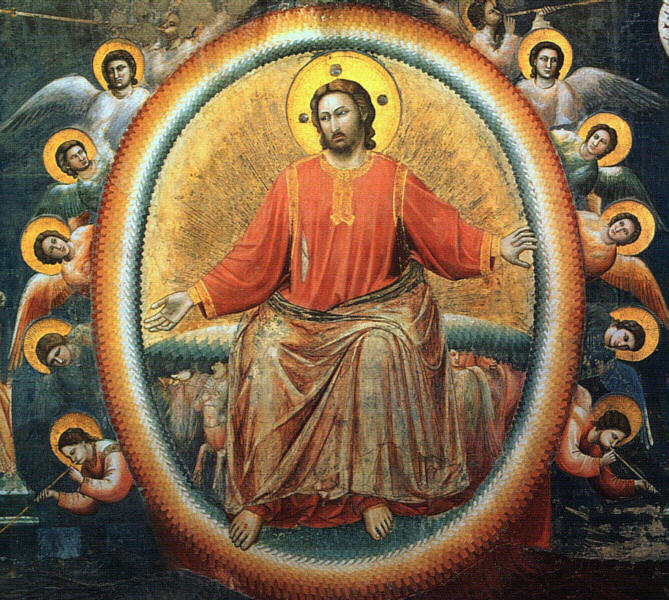 Image: Giotto, Last Judgment (detail), 1306, Fresco, Cappella Scrovegni (Arena Chapel), Padua
