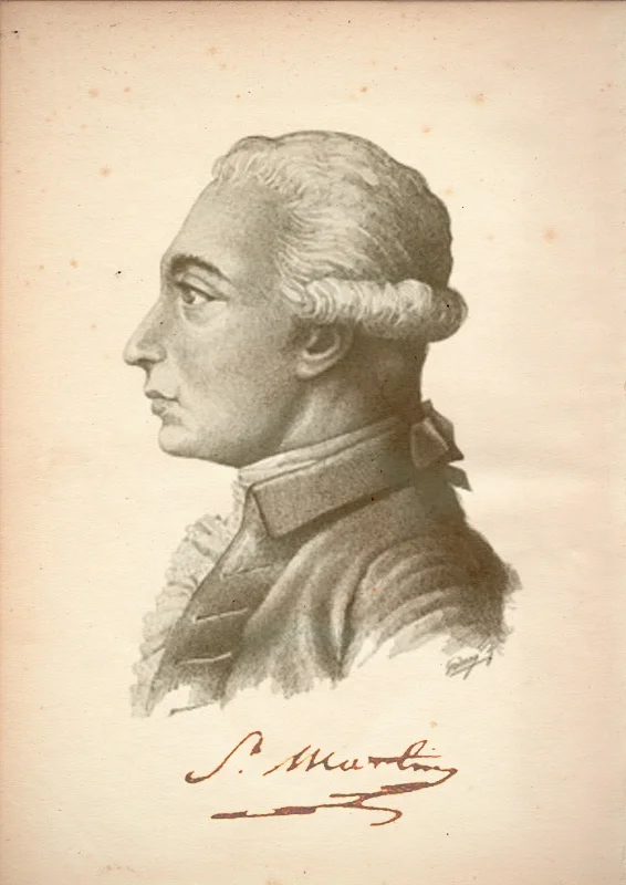 Louis Claude de Saint-Martin, unknown author, circa 1800
