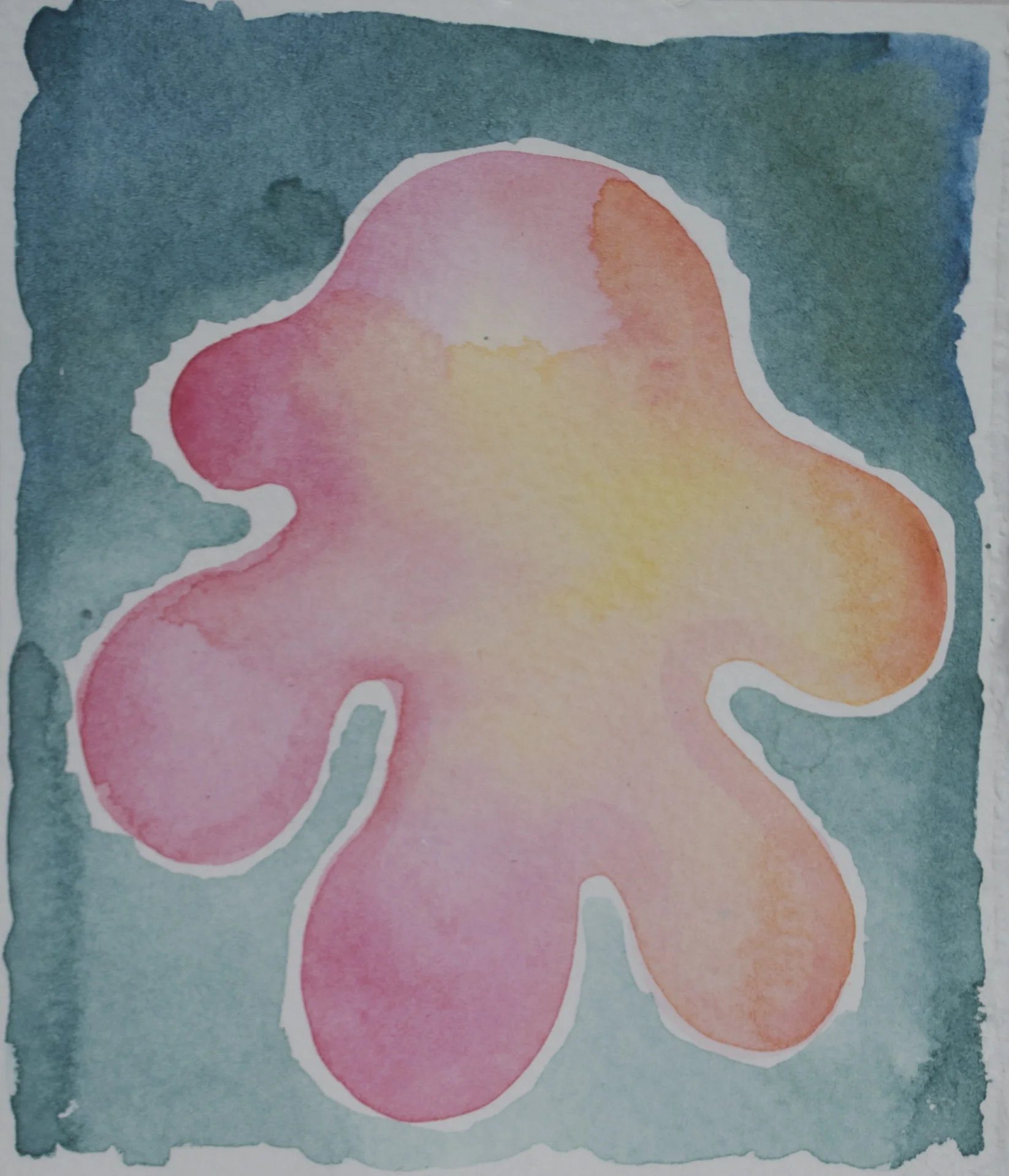5.5 x 6 inches Watercolor on Paper