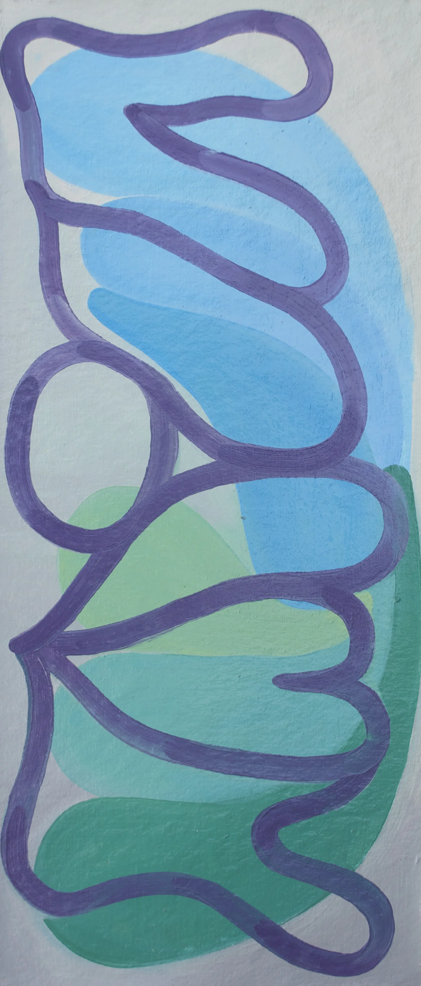 10 x 24 inches Oil on Canvas Sold