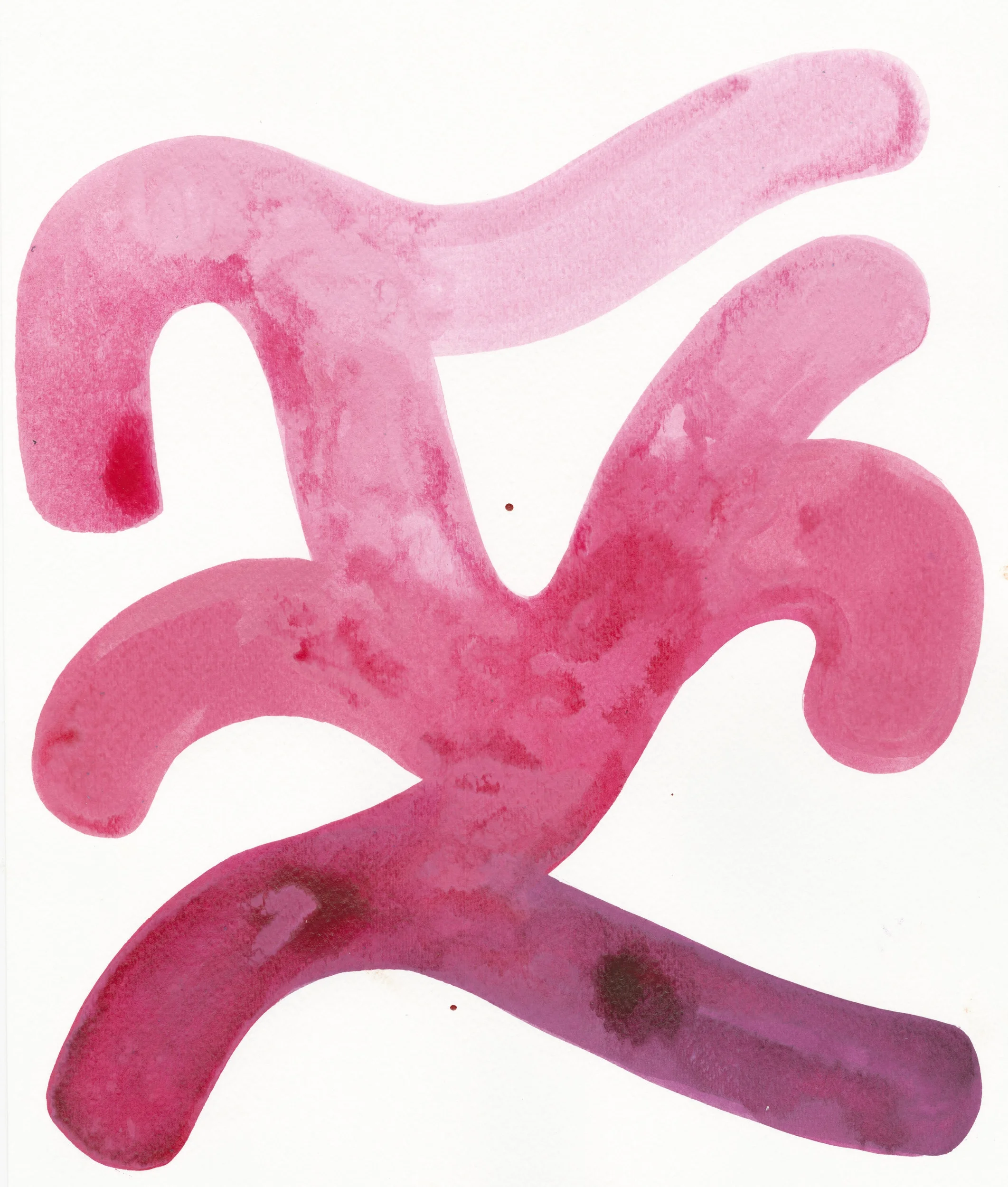 Acrylic on Paper 11 x 15 Inches Sold