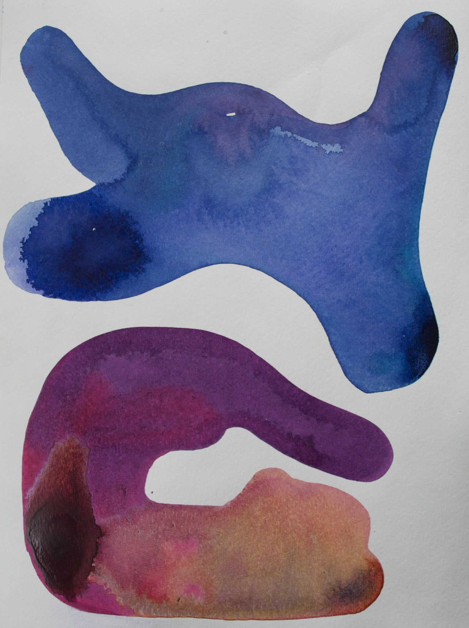 Acrylic on Paper 9 x 12 Inches Sold