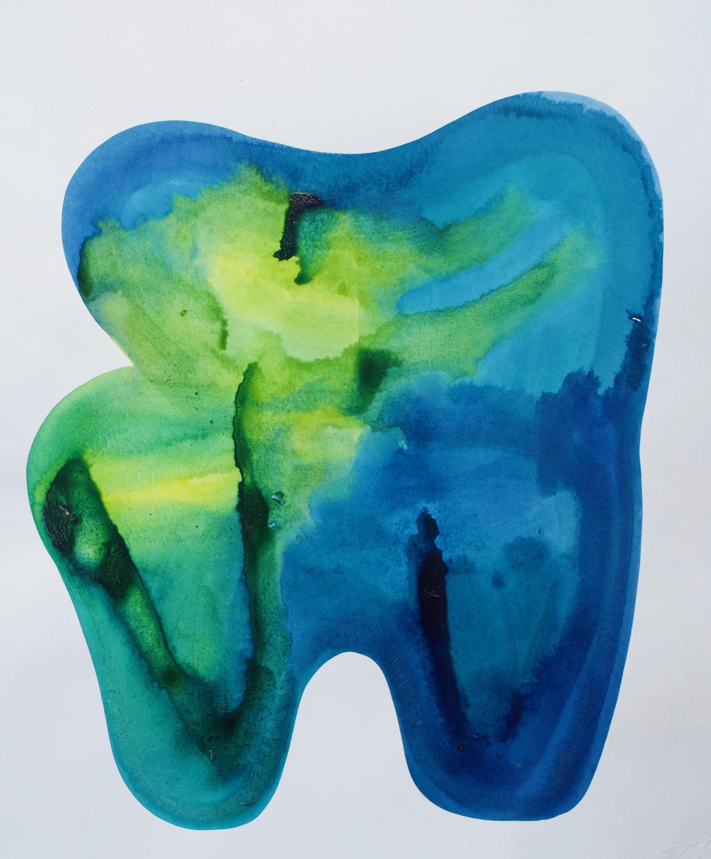 Acrylic on Paper 14 x 17 Inches
