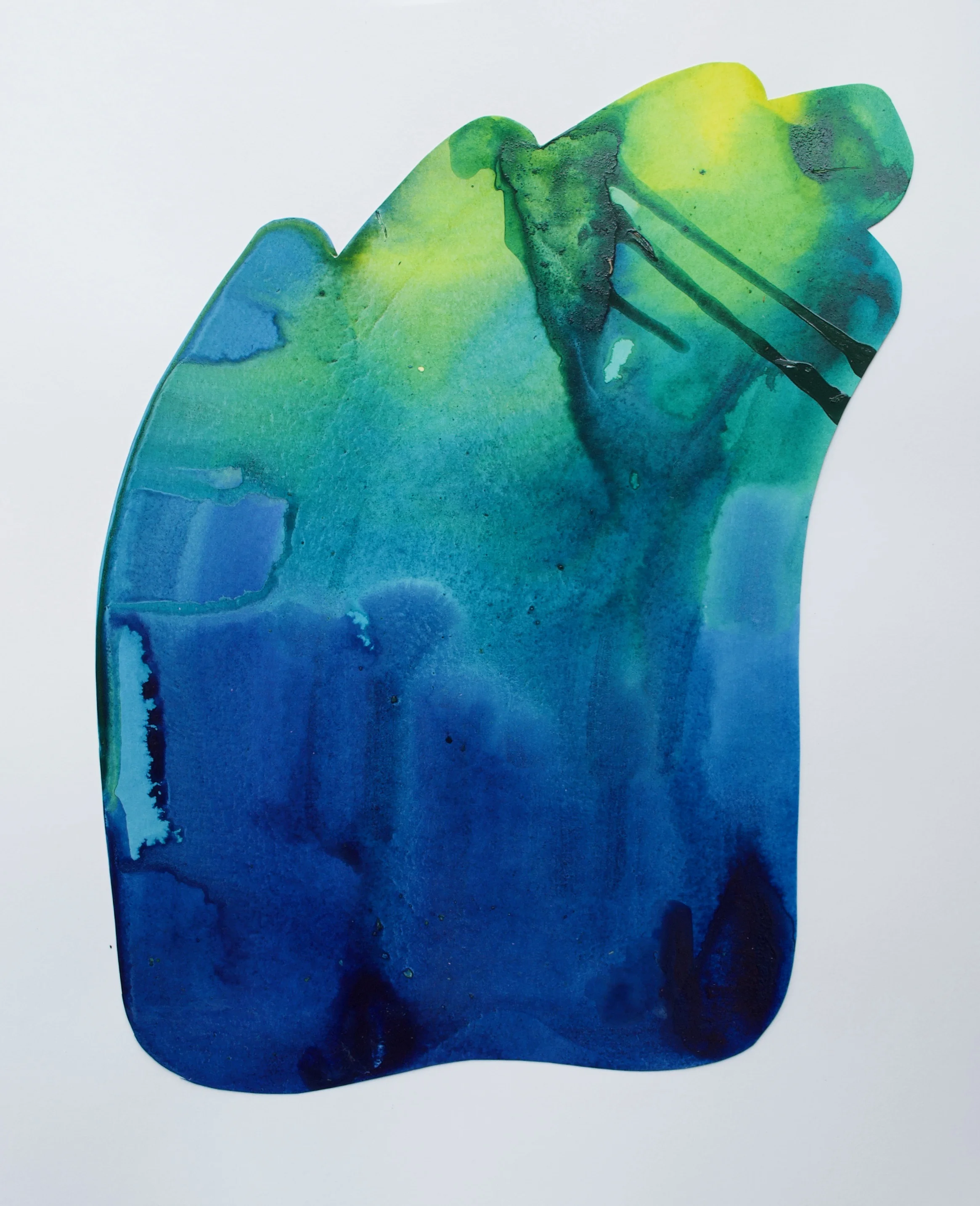 Acrylic on Paper 14 x 17 Inches