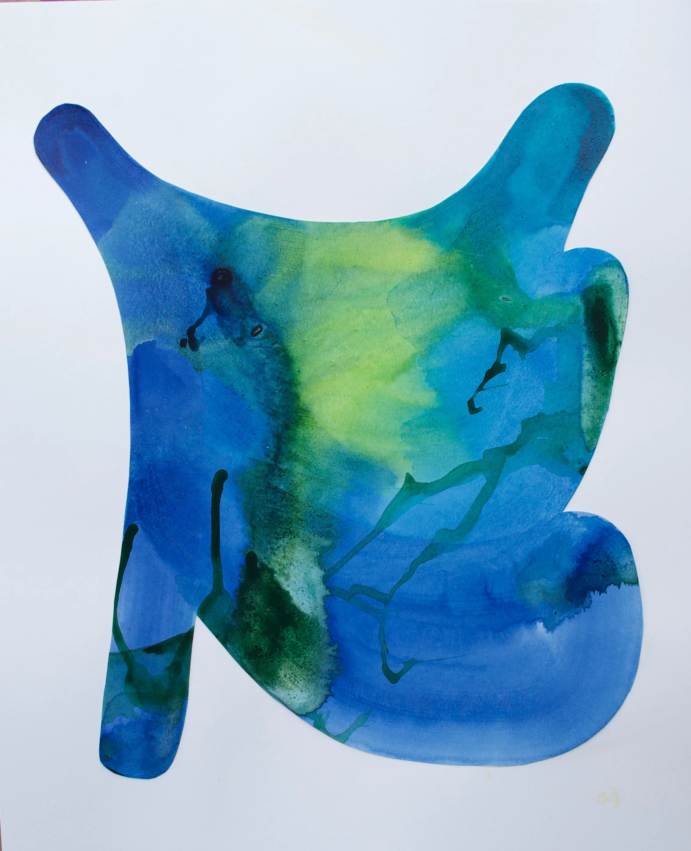 Acrylic on Paper 14 x 17 Inches