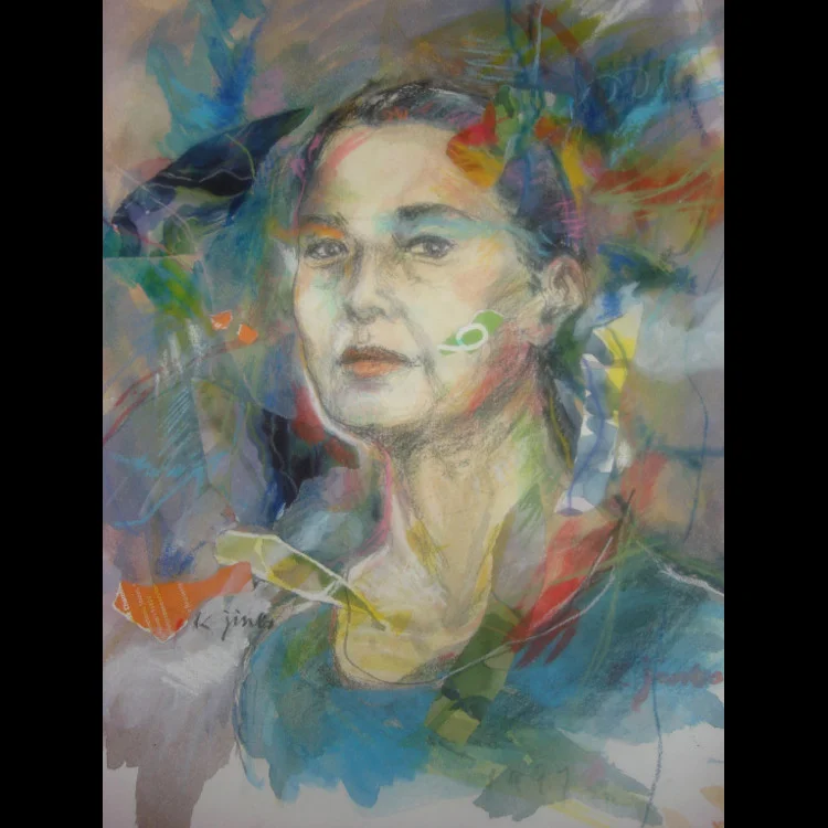 jinbo-womans head-14x17.jpg