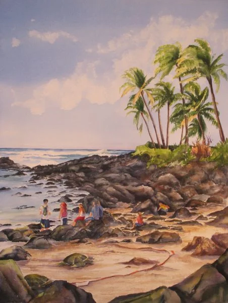 Laniakea Beach - Julie McIntyre