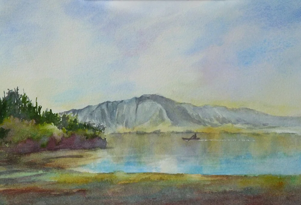 Looking Out From Coconut Island - Fenander