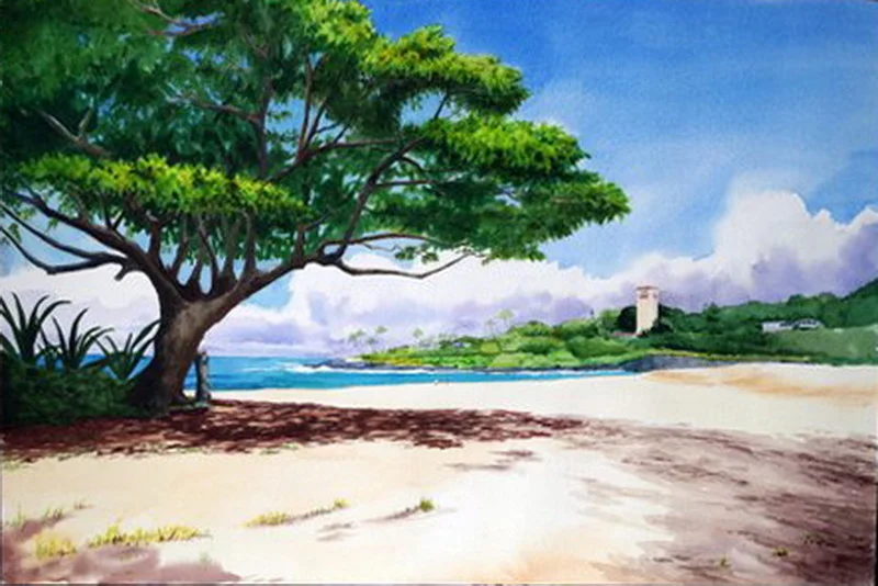Waimea Morning - Linda Cox