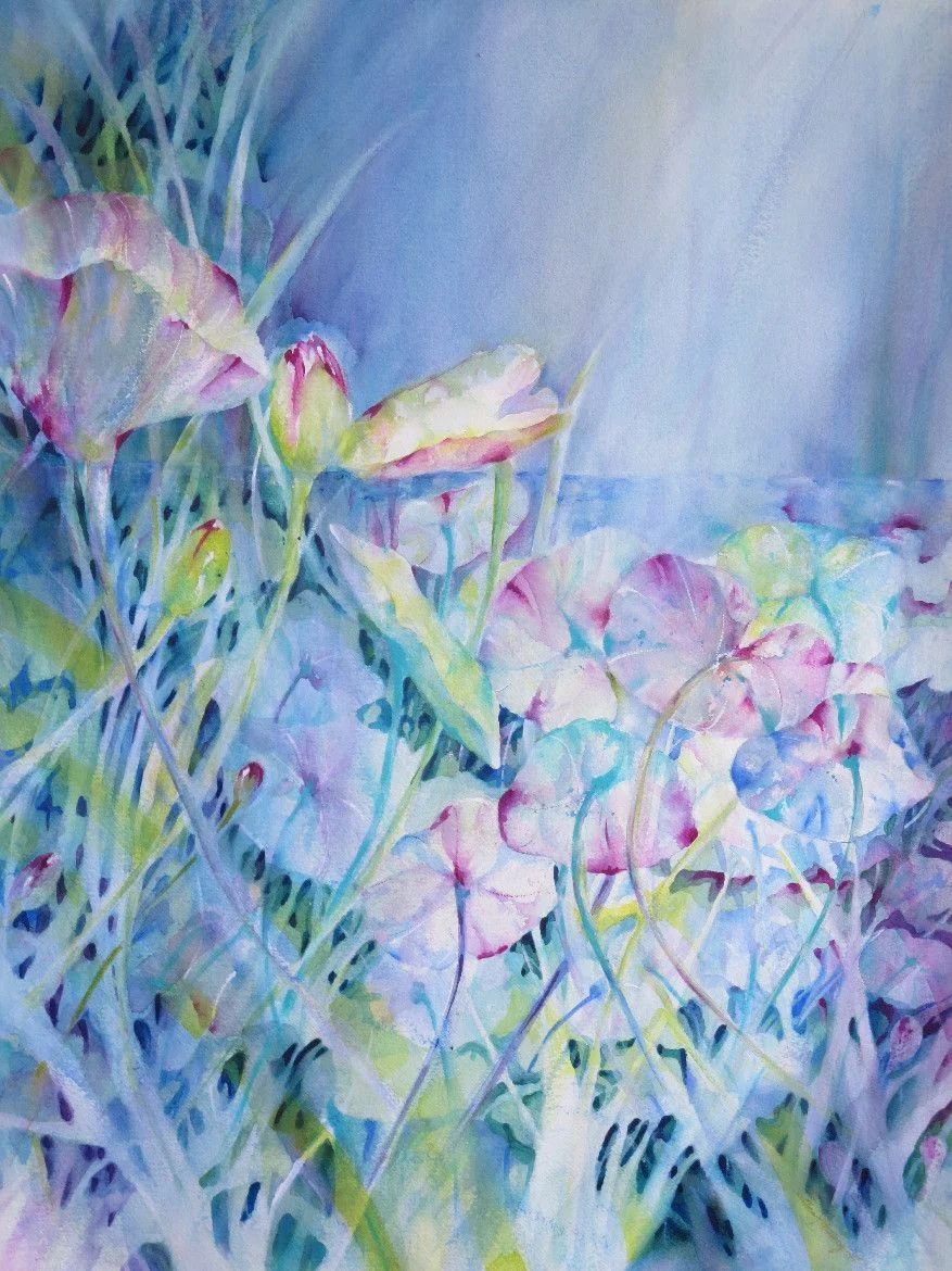 PONDSCAPE - FRANCES A. HALLONQUIST